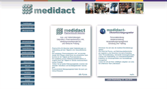 Desktop Screenshot of medidact.de